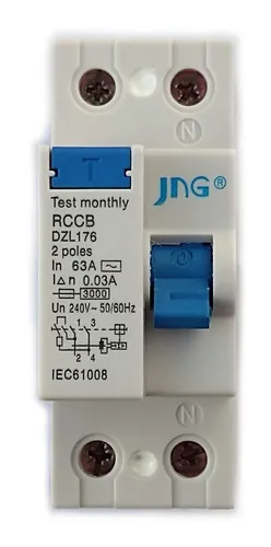 INTERRUPTOR DIFERENCIAL RESIDUAL JNG